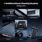 K&F Concept 2-in-1 Magnetic Compressed Air Duster, Electric Air Duster|300000RPM Vacuum Cleaner|3 Gear|Super Wind Power|Rechargeable Brushless Motor|for Computer, Keyboard, Car, Home,Outdoor Cleaning