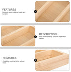 SEWACC Wooden Glasses Tray Sunglasses Storage Tray Eyewear Organizer Creative Display Rack for Home and Shop with 4pcs Set