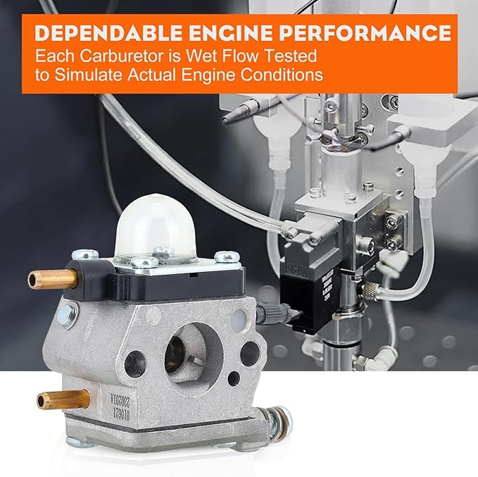 Hipa C1U-K54A Carburetor for Mantis Tiller 7225 7222M 7222 7222E 7230 7920 2-Cycle Cultivator Echo HC1500 HC-1500 TC-210 TC210 Tiller