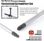 Customized Screwdriver Compatible with Dyson V6 V7 V8 V10 V11 V12 V15 Vacuum Cleaner, Screwdriver Set for Maintenance and Cleaning Disassembly