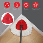 Spin Mop Head Replacement Base Head Compatible with O Cedar Spinning Mop Replace Head Cover Plastic Base Case Disc Accessories Part, 1 Pack, Not Fit RinseClean