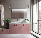 Krugg Medicine Cabinet | Recess or Surface Mount | Blum Hinge 170 Degree Soft Close | (48"x30")