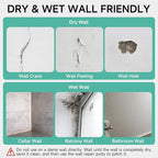 Drywall Repair Kit - 32 OZ Wall Spackle Paste with Self Adhesive Metal Patch, Dryall Repair Patch Kits, White Wall Putty Hole Filler, Quick and Easy Solution for Holes, Cracks and Gaps