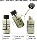 Liquid White Gold Leaf Paint - Alcohol Based Fast Drying White Gold Liquid Leaf, 0.68 fl oz (20 ml)