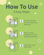 FurGone by Seedshub 2 Sachets Pet Hair Odor & Stain Remover for Laundry, 96.7% Hair Dissolution, Based Powder Detergent for Clothes, Bedding, Effective Dog & Cat Hair Remover, Septic Safe