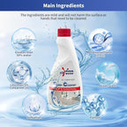 4 Bottle Original Scent Floor Cleaning Solution - For Roborock Robot Vacuum & Mop, Deep Cleans Hard Floors, Works With All Mopping Robot Vacuums
