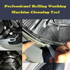 Rolling Washing Machine Cleaning Brush Long Flexible Cleaning Brush Durable Nylon Washer Drum Brush Cleaner Dryer Vent Cleaning Tool Cleaner Kit for Home Bathroom (1)