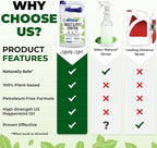 Mighty Mint Gallon (128 oz) Insect and Pest Repellent Peppermint Oil - Natural Spray for Spiders, Ants, and More