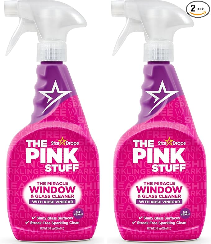 Stardrops - The Pink Stuff - The Miracle Window and Glass Cleaner (Pack of 2)
