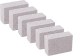 WALFRONT 6PCS Pool Pumice Stone for, PVC Material Scouring Sticks for Toilet Bowl Bathtub Shower Tile, Hard Water Remover for Kitchen Sink Swimming Pool Grates (M)