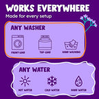 Originally Yellow Plant Based Laundry Detergent | Ultra-Concentrated Natural Laundry Detergent with Organic Lavender | High-Efficiency Clean, Tough on Stains, Gentle on Fabric | 64Oz