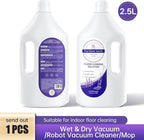 Floor Cleaning Solution Compatible With Tineco/Bissell/Dreame And Shark, Fragrance Deodorization, Deep Cleans for Multiple Hard Floors, Suitable With Cordless Wet/Dry (【Lavender】, 2.51 Liter)