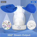 Automatic Cap Cleaner with steam and Dry,steam Cleaning&Ironing and Drying for Bucket Baseball Cap,hat Cleaner&Dryer for Trucker hat etc.…