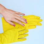 PLAYTEX PROTECTIVE_GLOVE Playtex Handsaver Reusable Rubber Gloves (Large, Pack - 3)