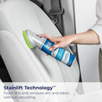 Woo-lite Carpet and Upholstery Foam Cleaner with Built-in Brush, Triple Action Stainlift Technology for Stairs, Fabrics, Pet Odors 12 oz