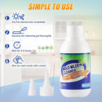 Home Stain Remover Gel, Effective Washing Machine Cleaner, Black Stain Cleaner for Grout, Walls, Shower, Caulk, Kitchen Sinks and Refrigerator Strips - 5 Fl Oz