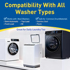 24 Count Washing Machine Cleaner for Pet Hair Relief Tablets - HE-Safe, Septic-Safe, Lavender Scent, 1-Year+ Supply, Pet-Friendly Washer Cleaner for Top/Front Load Washers