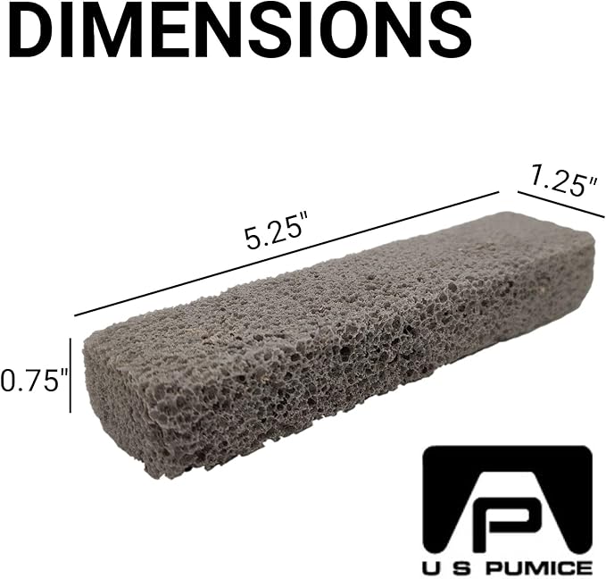 U. S. Pumice HDW-12 Pumie Scouring Stick (4 Pack) by United States Pumice Company