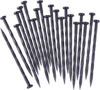 Spiral Landscape Anchoring Spikes,150PCS 8 Inch Plastic Landscape Spikes,Nylon Landscape Anchoring Spikes for Garden Lawn Yard,Paver,Weed Barrier, Artificial Turf (8in-150 Count)