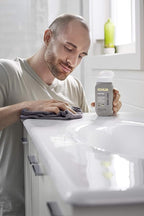 KOHLER K-23725-NA Cast Iron Cleaner, For Kitchen and Bathroom, 8 oz Bottle, Non-abrasive Cream-based Cleaner (Pack of 2)