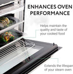 IMPRESA Steam Oven Descaling Solution - 8 Fl Oz Steam Oven Cleaner & Descaler - Compatible with Wolf, Miele, Thermador, Gaggenau, Bosch & Smeg