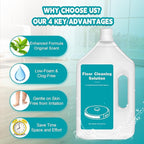82 FL OZ/2.4 L Original Scented Floor Cleaning Solution Compatible with Dreame Cleaning Solution, Pet-friendly & No Residue, Floor Cleaner for All Robot Vacuum and Wireless Wet Dry Vacuum Cleaners