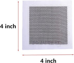 3 Pcs 4 Inch Wall Patch Repair, Drywall Repair Patch Self Adhesive Drywall Patch and Fiberglass Repair Kit, Heavy Duty Dry Wall Hole Repair Patch for Drywall Plasterboard (4 x 4 Inch)