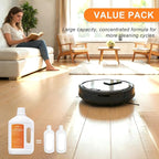 33.81 fl oz/1L Floor Cleaning Solution Compatible with Dreame Wet & Dry Vacuum, No residue & Pet-friendly, Household Floor Cleaners Suitable for Robot Vacuum Cleaners and Floor Mops, Sweet Orange