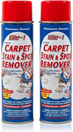 Carpet Spot Remover, Stain and Red Wine Remover and Spot Treatment for Oil, Grease, Urine, Cleaning Performance for Rugs, Upholstery, Fabrics. Pack of 2