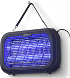 YISSVIC 20W Indoor Bug Zapper Electric Fruit Fly Traps for Indoors Mosquito Zapper Electric Fly Zapper Moth Gnat Insect Killer for Home Office Garage Kitchen Dining Living Room (Black)