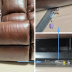 Upgraded Under Appliance Cleaning Gadgets, Microfiber Gap Duster, Skinny Flat Duster with Extendable Pole 26-55 Inches, Suitable for Underneath Cleaning of Furniture, Fridges, Couch, Stove, Bed