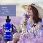 Radha Beauty - Lavender Essential Oil 4oz - Premium Therapeutic Grade, Steam Distilled for Aromatherapy, Relaxation, Laundry, Meditation, Massage, Yoga, Relief