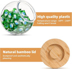 SUBEKYU Laundry Pods Container,0.85 Gallon Laundry Pod Holder Dispenser,Dishwasher Pods Container,Laundry Room Organization and Storage Box for Washing Powder,Scent Beads,Dryer Balls