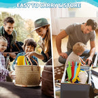 Dilabnba Big 9 inch Beach Sand Shovels Toys for Kids Adults, 9'' Solid Sand Scoop Spade for Toddlers Baby, Heavy Duty Toddler Garden Tools Sandbox Kit for Gardening Shoveling Digging Summer Fun(4PCS)