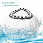 16 PCS Spin Mop Replacement Head,100% Microfiber Mop Heads Replacements Compatible with Triangle Spin Mop,360 Degree Round Spin Mop Replacement Head for Easy House Cleaning Floor Mopping
