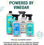 Aunt Fannie's Natural Cleaning Vinegar Wipes, Multipurpose Surface Cleaner, Bright Lemon Scent, 35 Count (Pack of 6)