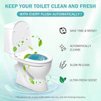 Toilet Cleaner,2025 New Toilets Bowl Cleaning, Long-Lasting Fresh Scent, Automatic Refreshes Toilets, Long-Lasting Bowl Cleaner Fresh Scent