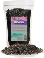 Premium Bonsai Soil Potting Mix by Gardenera - Enhance Root Development and Ensure Bonsai Success - 2 Quart