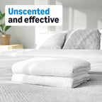 Amazon Basics Dryer Sheets, Free & Clear, Laundry Fabric Softener, Hypoallergenic, 160 Count
