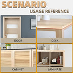 GSCIT Club Birch Edge Banding, 3/4 inch x 100ft roll of Veneer Edge Banding - Pre-glued Flexible, Real Wood Tape for Cabinet Repair & Furniture Restoration