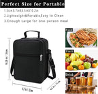 ZM-YOUTOO Lunch Box for Men - Reusable Lunch Bag Men Adult Women- Insulated Small LunchBox