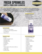 Carpet Care Bundle, Vanish Spot Remover Spray and Fresh Sprinkles Bouquet Deodorizer Powder, 18 oz and 1.5 lbs