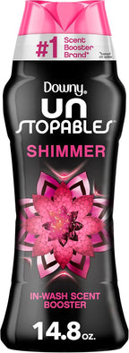 Downy Unstopable In-Wash Scent Booster Beads, SHIMMER, 14.8 oz