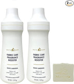 Bath & Body Works White Gardenia 2 Fabric Care Fragrance Boosters with a Natural Oats Bar Soap