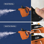 Steam Cleaner, Steam Cleaner for Home, Handheld Steam Cleaner with 16 Accessories and Automatic Steam Switch Suitable for Daily Cleaning of Living Rooms, Kitchens, Ovens and Tile Joints (Orange)