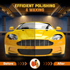 Cordless Buffer Polisher Kit for Dewalt 20V Battery (No Battery), 6-Inch Orbital Car Polisher Variable Speed 1800—5500 RPM, 17PCS Polishing Accessories, for Car Polishing/Waxing (Tool Only)