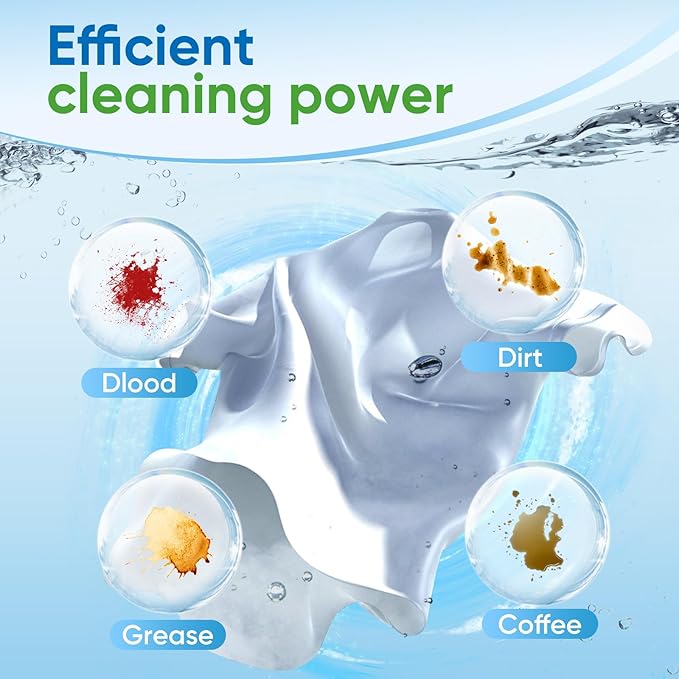 Laundry Detergent Sheets 300 Loads Diesetsr Laundry Sheet ECO-friendly Travel Plastic-Free Washing Detergent Soap Sheets,Fragrance-Free