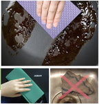 Reusable Cleaning Cellulose Sponge Cloths Absorbent Wipes Clean Kitchen Car Dish Eco-Friendly Dishcloth Hand Towel Auto - 1pack (5pcs)