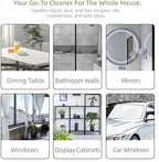 Electric Window Vacuum Cordless, 2200mAh Rechargeable Electric Vacuum Squeegee with 28cm Blade, 150ml Tank & 300ml Spray Bottle, for Windows, Mirrors, Showers, Tiles, Glass Cleaning