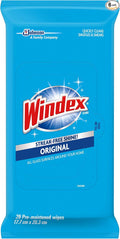 Windex Glass and Multi-Surface Cleaning Wipes, 28 Count - Pack of 6 (168 Total Wipes)